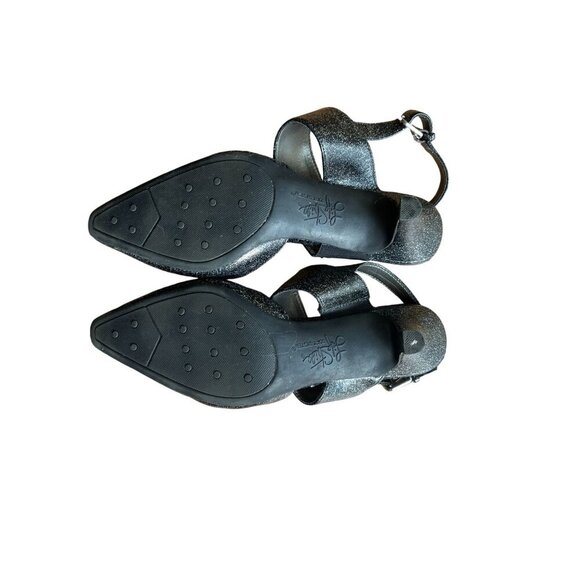 Life Stride Womens Black Glitter Heels Size 7.5 - Picture 5 of 7